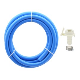 GAONA GA-LC035 Two-Tank Washing Machine Water Supply Hose Fittings, 9.8 ft (3.0 m), Blue