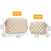 Large Makeup Bag Zipper Pouch Travel Cosmetic Organizer for Women