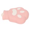 Hot Water Bag Silicone Hot Compress Portable Cartoon Bear Paw