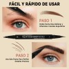 3 En 1 Lapiz Para Cejas Waterproof 3d Delineador De