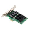 PCIe Network Card 4 Port 1000Mbps Transmission PCI Express 1.1