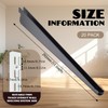 CroBlissful 20 Pcs Adjustable Shelf Brackets for Double Track System