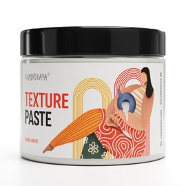KAMENSKAYA Texture Paste - Modeling Paste Acrylic Medium - Dense White, 16.9 fl oz (500 ml)