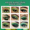 Beauty Glazed 15 Colours Green Eyeshadow Palette Shimmering Metallic Shimmer