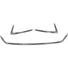 Front Left Right and Center Grille Trims Compatible with Yaris