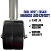 Jeremywell 1500lbs Trailer Jack with Double Wheel Dual 6-Inch, for