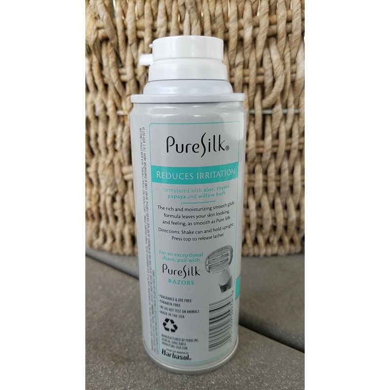 Pure Silk Ultra Sensitive Soothing Shave Cream PLUS Pure Silk