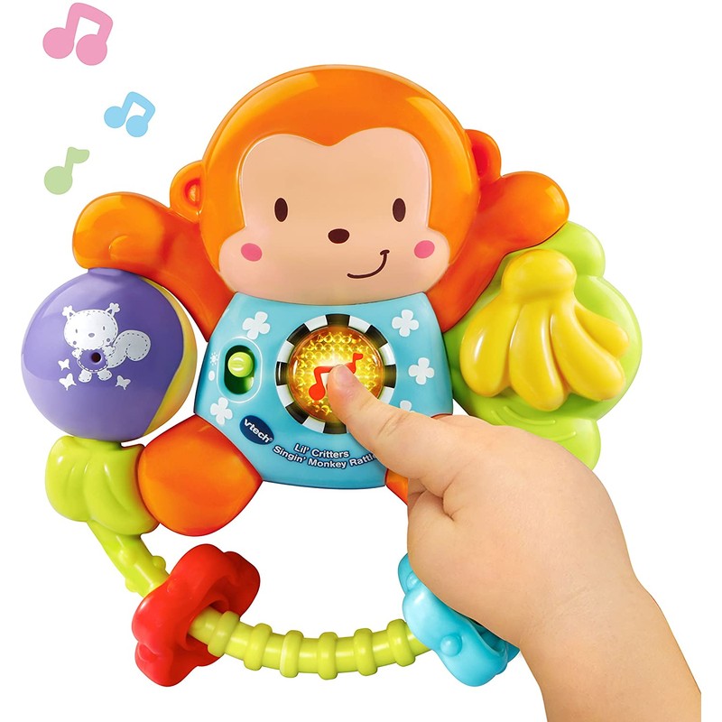 VTech Lil' Critters Singin' Monkey Rattle