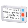 5.0in Electronic Digital Magnifier Portable Reading Aid 4X‑32X Zoom 17