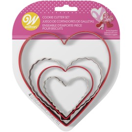 Wilton Wilton Nesting Hearts Cookie Cutter Set, 4-Piece