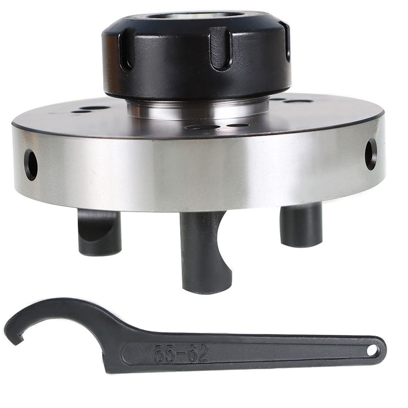 findmall 125MM Diameter ER40 Collet Chuck Compact Lathe Tight Tolerance
