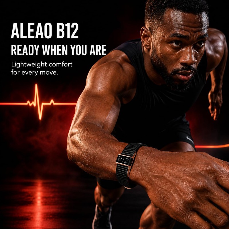 BARMI Rose Gold Fitness Tracker with Sleep Tracking, Heart Rate