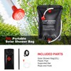 Inoamity Solar Shower Bag Portable 20L Camping Fast Heating to