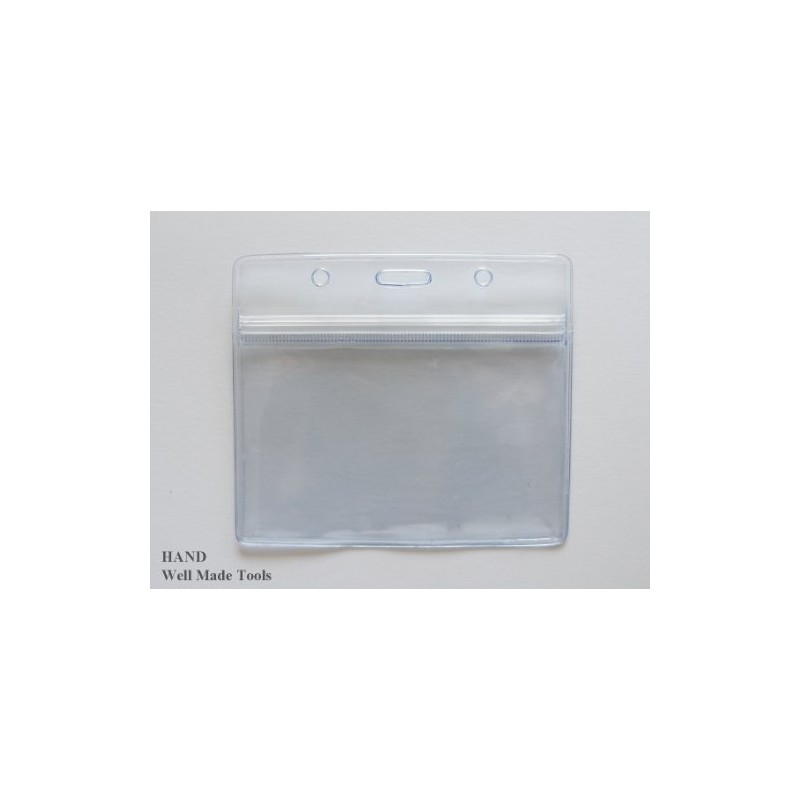 NO.208 Clear Landscape Exhibition/Visitor Card Holder 115mmWx 98mmL, 50 per