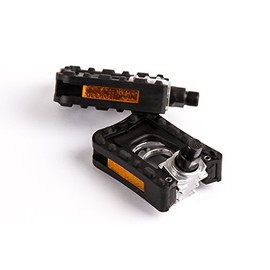 1 Pair Bicycle Pedals Folding Pedals Folding Pedals for Folding Fall Bike Reflector