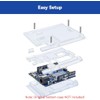 UNIT ELECTRONICS Carcasa de Acrilico para Arduino Uno R3 /