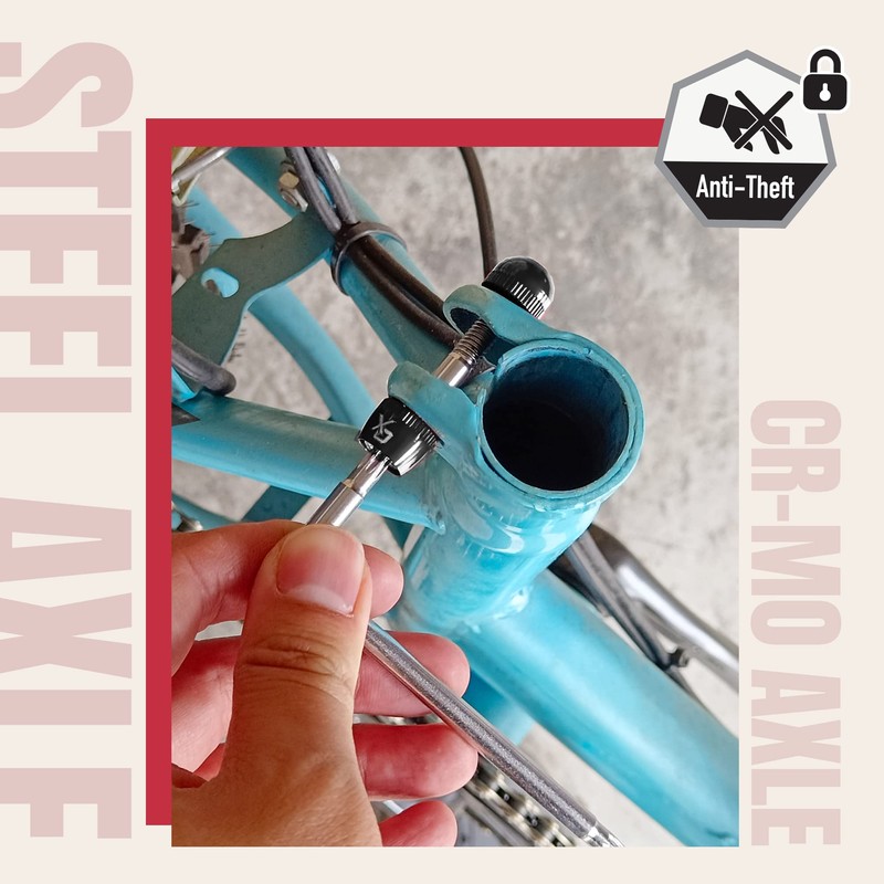 ONIPAX Anti-Theft Alloy Bicycle Seat Post