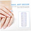 FOMIYES Nail Art Glitter Sequins for Women Manicure DIY Decorations