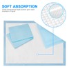 Zdolmy Baby Disposable Changing Pad, 20Pack Soft Waterproof Mat, Portable