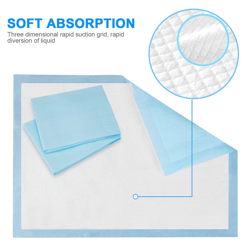 Zdolmy Baby Disposable Changing Pad, 20Pack Soft Waterproof Mat, Portable