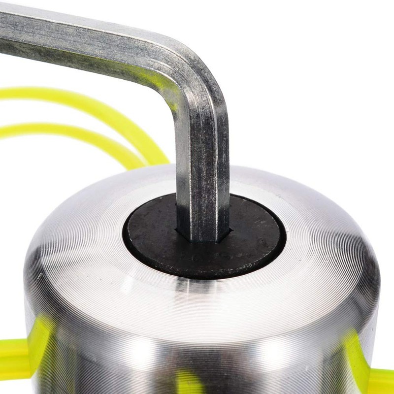 TopHomer 4 X Universal Aluminium Strimmer Head, Grass Trimmer Head