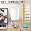 Briever Touch Control Table Lamp for Bedroom, 3-Way Dimmable Nightstand