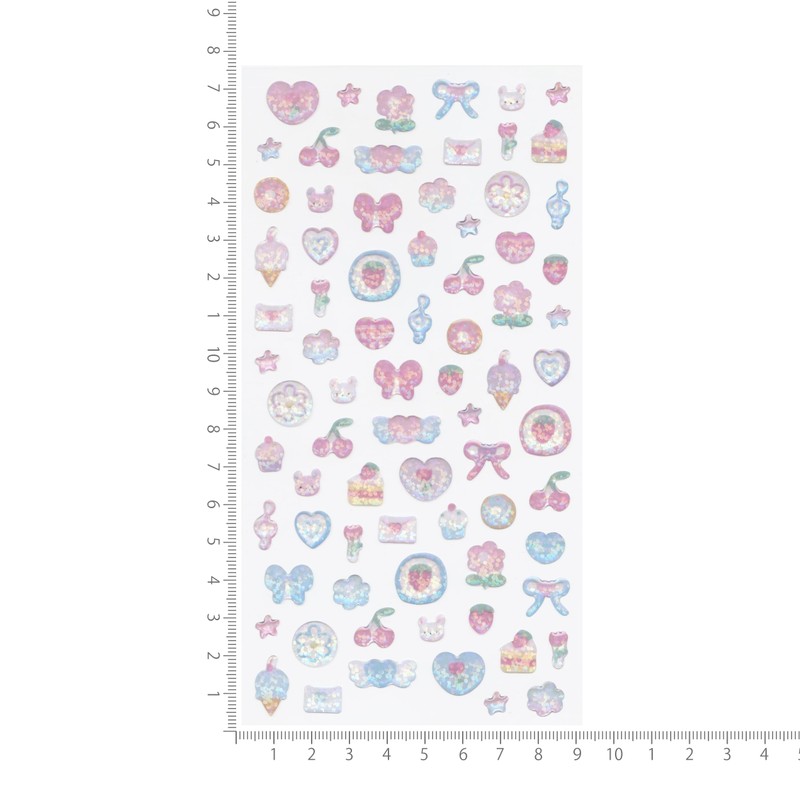 Kamio Japan Sticker Shiroppurunn Sticker Momoppurunn 231144