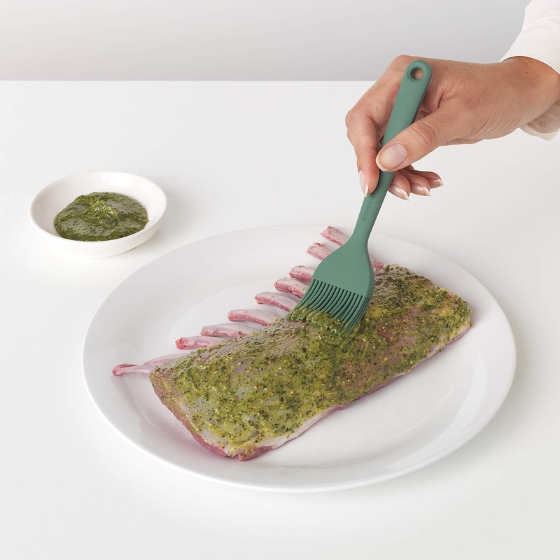 Brabantia 121906 Pincel de Repostería, Silicón, Verde, 4X17 cm