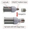 Unbranded Mogul (E39) to Medium (E26) Socket Adapter Converter For