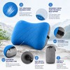Inflatable Camping Pillow for Travel Comfort – Ultralight Neck Support
