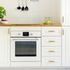 TRIXES 20PK Gold Cabinet Handles Gold Stainless Steel T Bar