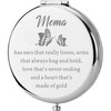 Lywjyb Birdgot Mema Makeup Mirror Grandma Birthday from Granddaughter (Mema