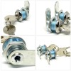 4 Pack 16mm Mailbox Cam Security Lock with Keys Cam