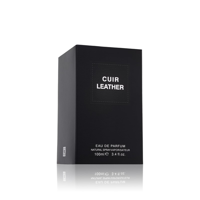 Fragrance World Cuir Leather for Men - 3.4 oz EDP