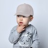 Plain Infants Tamaño Structured gorra de béisbol ajustable, gris