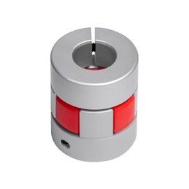 Sinoblu 8mm to 8mm Aluminium Plum Flexible Shaft Coupling Diameter 25mm Length 30mm Connector Flexible Coupler for 3D Printer CNC Machine and Servo Stepped Motor