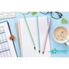 Star Online 8 X Pastel Colours HB Pencils Blue, Pink