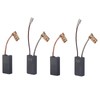 4 Pack 1617014135 Carbon Brushes For Bosch GBH 7 DE