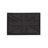 Kombat UK Union Jack Patch (PVC, Black)