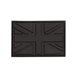 Kombat UK Union Jack Patch (PVC, Black)