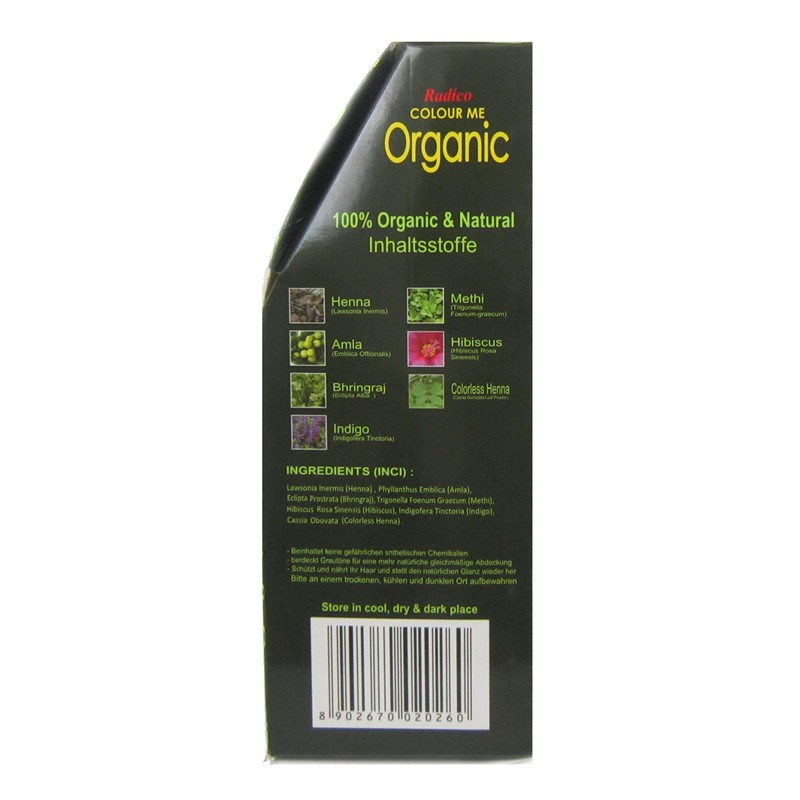 Radico Colour Me Organic Natural Golden Blonde 2 Pack Colour (Organic,