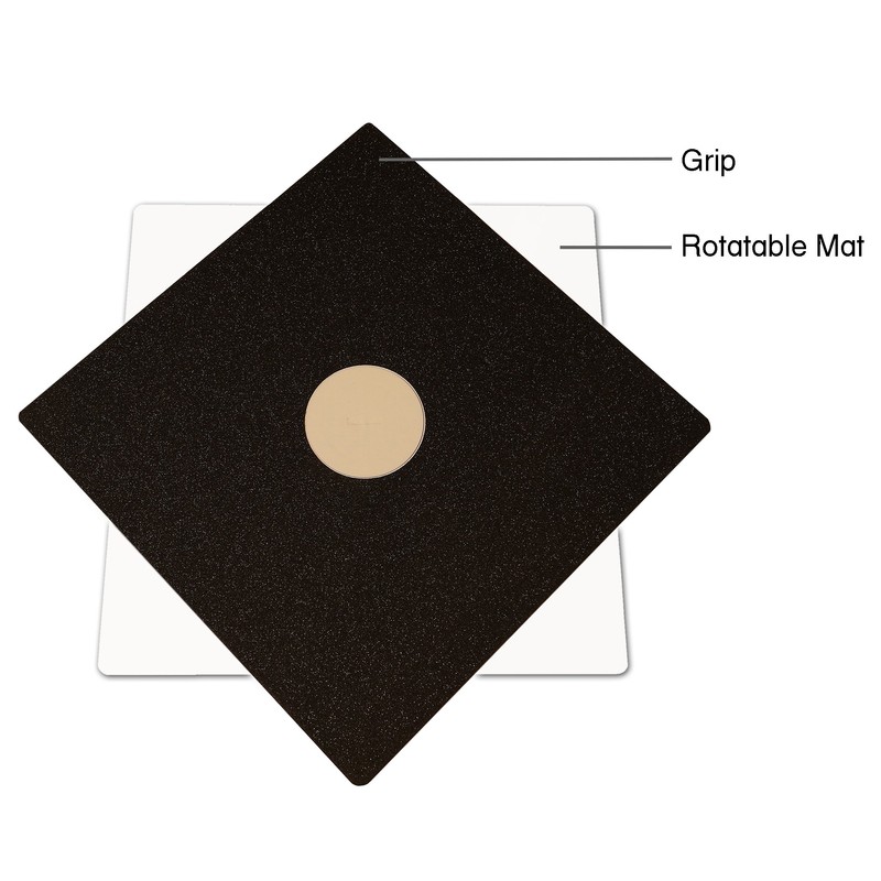 ANSIO 360° Rotating Self Healing Cutting Mat - Craft, Quilting,