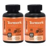 Suplemento Nutricional Curcuma 95% Jengibre Boswellia Momosie 2 Packs