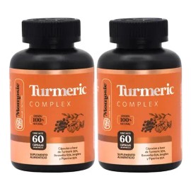 Suplemento Nutricional Curcuma 95% Jengibre Boswellia Momosie 2 Packs