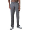 Champion mens Everyday Cotton Open Pant pajama bottoms, Granite Heather,