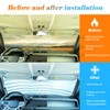 Car Windshield Sunshade for Land Rover Defender 90 110 130