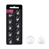 MiniFit open dome 8mm ear tips for Oticon hearing aids