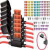 6pcs Inline Fuse Holder 12V, 12 AWG Waterproof Fuse Holder
