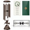 36" Memorial Wind Chimes for Outside, Sympathy Gift for Loss