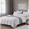Kathy Ireland Light Warmth White Down Fiber Comforters, King